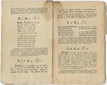 ”Röka tobak är ett bruk, Som från Indien vi lärde”, 1842