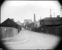 Erstagatan mot norr från Åsögatan