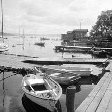 Brygga vid Kaknäsområdet