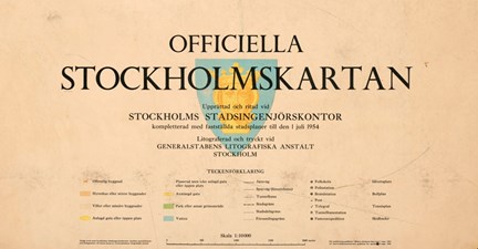 Titelbladets text tryckt på papper