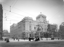 Dramaten under uppbyggnad