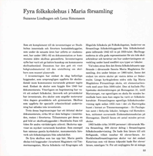 Fyra folkskolehus i Maria församling / Suzanne Lindhagen och Lena Simonsson