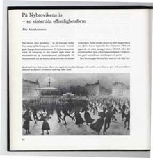 På Nybrovikens is - en vintertida offentlighetsform / Åke Abrahamsson