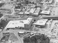 Flygfoto över Bredäng 1965