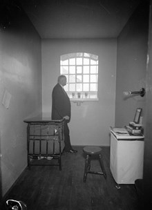Interiör från cell på Långholmen