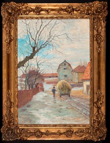 Motiv från Zinkensdamm 1888-1889 av Anton Genberg