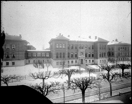 Vy över Allmänna barnhuset