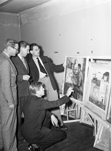 Djurgårdsvägen 60, Liljevalchs. Konstutställning