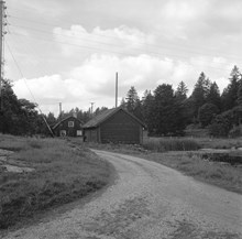 Vy mot Mellangården i Akalla by