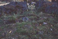 Stensättning, anläggning nummer 46, fornlämning RAÄ 143 i Spånga socken