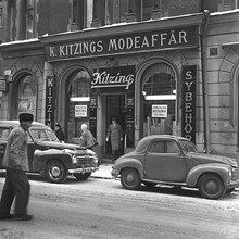 Storgatan 15. Kitzings Modeaffär