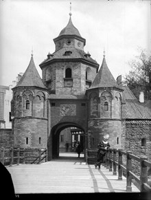 Stockholmsutställningen 1897. Gamla Stockholm, Norreport