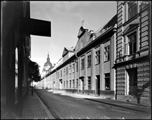 Högbergsgatan 21A-C. Högbergsgatan sedd österut