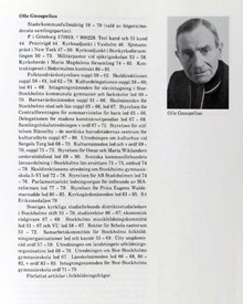Olle Gnospelius. Ledamot av stads-/kommunfullmäktige 1958-1979