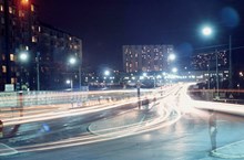 Västerbron, Mariebergsgatan sedd söderut mot Västerbroplan