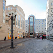 Södra station från Bangårdsgången