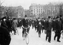 Arsenalgatan, korsningen Kungsträdgårdsgatan