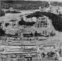 Flygfoto över Skärholmen