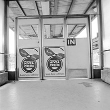 Åkeshovs tunnelbanestation sommaren år 1958