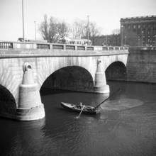 Norsfiske på Norrström våren 1945