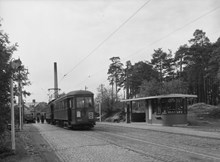 Slakthuset, hållplats för spårvagnar