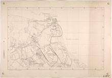 1912 års karta över Brännkyrka del 6 (Johanneshov, Enskede, Skärmarbrink och Slakthusområdet) 