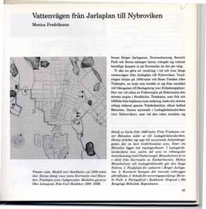 Utdrag ur boken "Stadsvandringar"