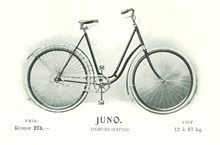Juno. Damcykel från Wiklunds Velocipeder