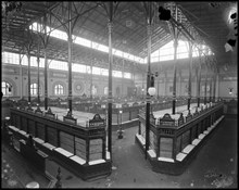 Interiör av Östermalms saluhall
