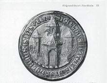 Helgeandshuset, en sjukstuga i det medeltida Stockholm