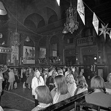 Regeringsgatan 74. Interiör från Nalen