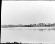 Utsikt mot Hammarby över Hammarbysjön