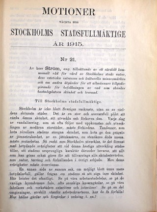 Rådet till skydd för Stockholms skönhet