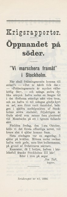Stridsropet - Frälsningsarméns tidning
