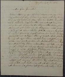 Sophie Myhrman om livet på Rosenvik - brev 20-21 juli 1826