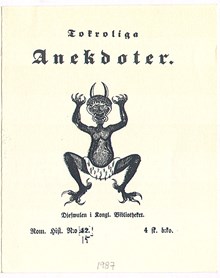 "Djefwulen" i Kungliga biblioteket