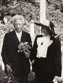 Prins Eugen och Amelie Posse på Waldemarsudde
