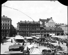 Hötorget mot kvarteret Vinkelhaken