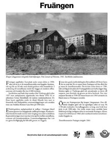 Fruängen - kort beskrivning av områdets historia