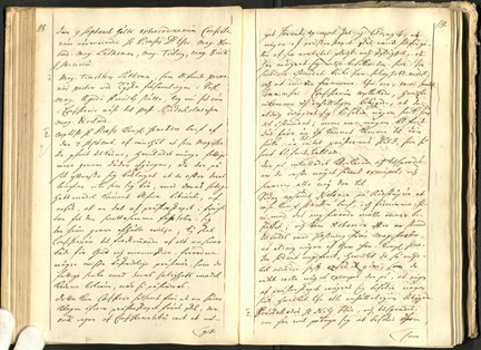 Domkapitlets, eller Consistoriums, protokoll vid mötet den 9 september 1710.
