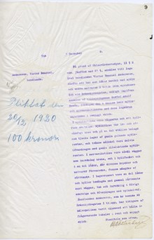 Hälsopolisen – ”råttsmuts” och ”spindelväf” i matbutik - 1920