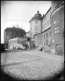 Wrangelska palatset, Birger Jarls Torg 16, från sjösidan Norra Riddarholmshamnen