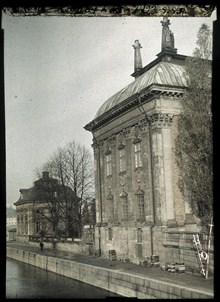 Riddarhuset. Västra delen vid Riddarholmskanalen