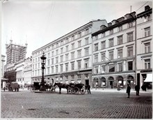 Brunkebergstorg med telefontornet i bakgrunden
