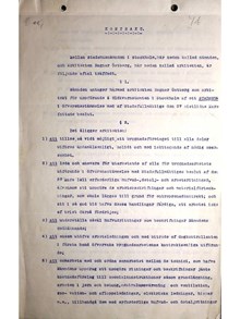 Kontrakt mellan stadshusnämnden och Ragnar Östberg om uppförande av Stockholms stadshus 1911