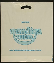 Plastkasse från Randiga Rutan, Gamla Brog. 13-15
