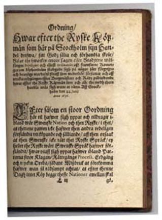Tryckt text i frakturstil