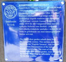 Kv Drivbänken, Alviksvägen 36-54, Bromma (Engelska radhusen)