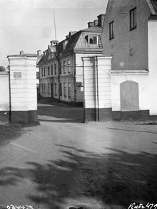 Stockholms Bomullsspinneri & Väveri AB vid Barnängs Tvärgränd 1. Dåv. kv. Negern. Nuv. Tegelviksgatan 54, kv. Barnängens Gård 1