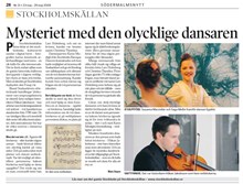 Mysteriet med den olycklige dansaren